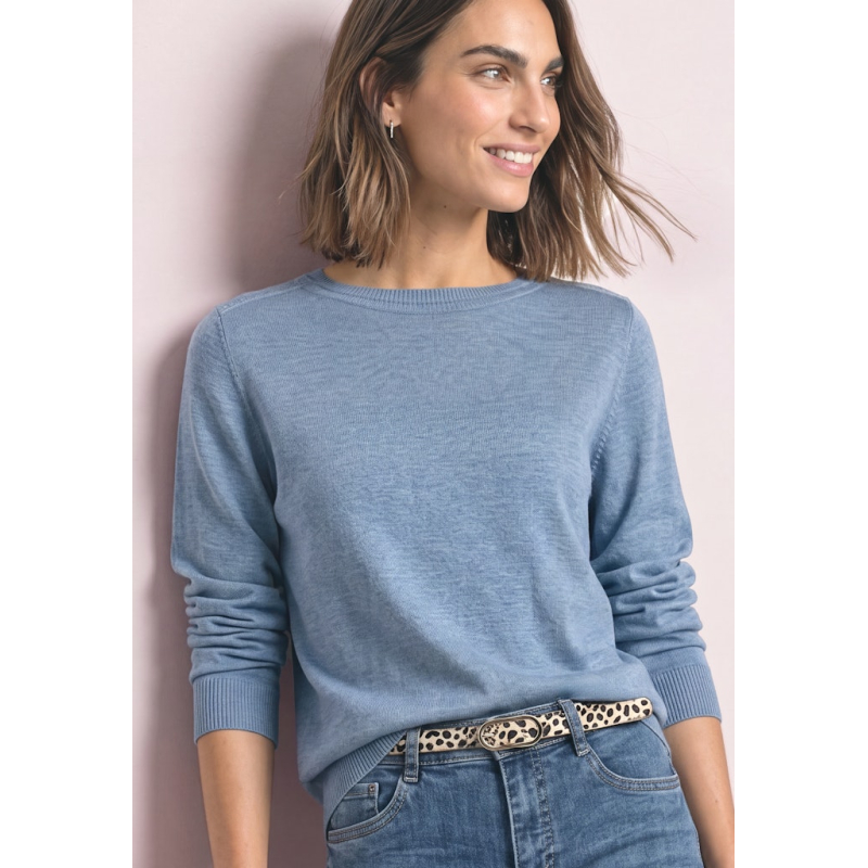 Street One Sweater Northern Blue