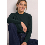 Street One Sweater Puffy Black Stormy Green
