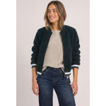 Street One Teddy Vest Stormy Green