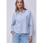 Street One Blouse Striped Original Blue