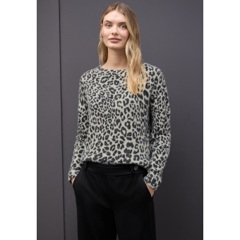 Street One Trui Fluffy Soft Beige