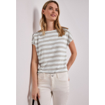 Street One Shirt Striped Timeless Beige