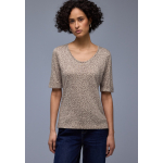 Street One Shirt Leo Light Terra Mocha