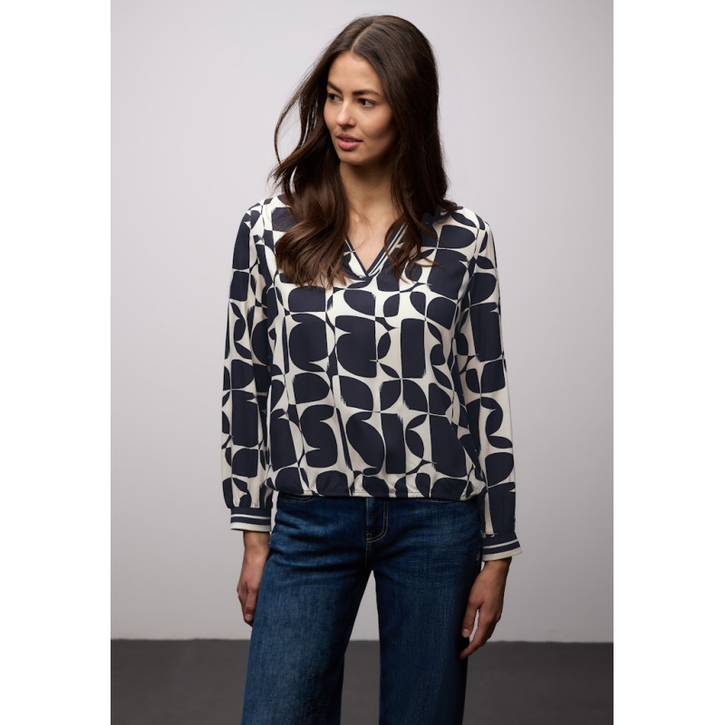 Street One Blouse Shadowed Navy