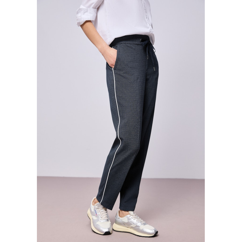 Street One Broek Bonny Dots Shadowed Navy