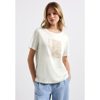 Street One T-Shirt Perfect Off White