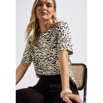 Street One Shirt Morning Beige