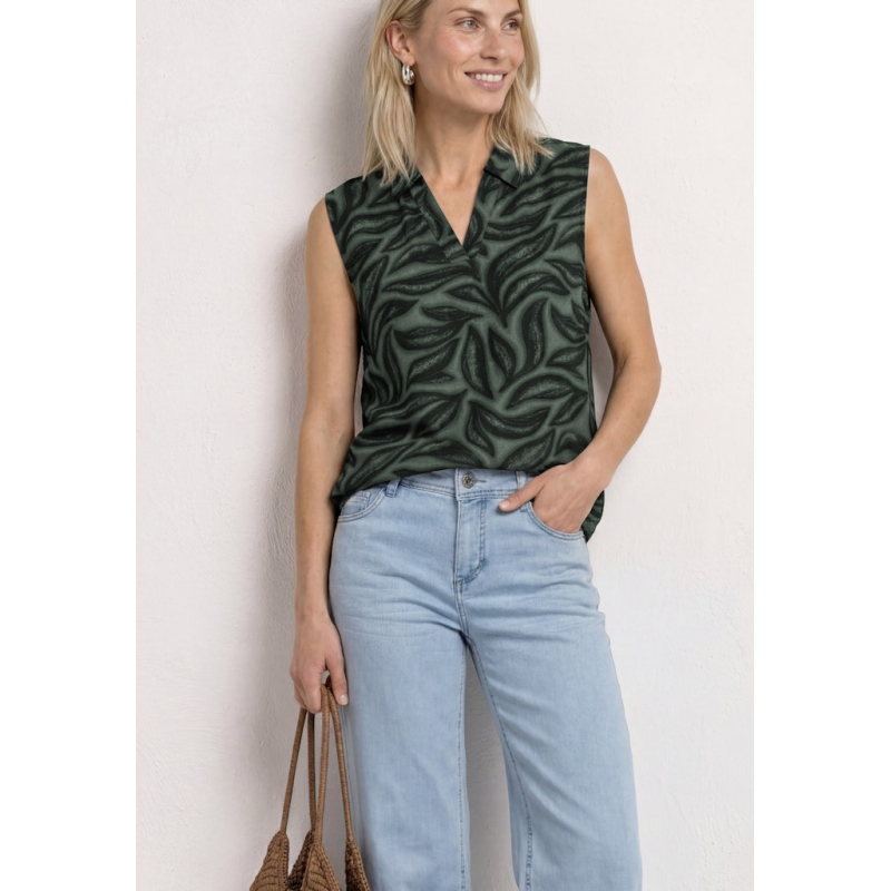Street One Top Deep Bound Green