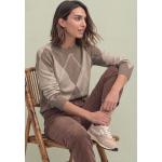 Street One Trui Argyle Sanded Amber