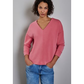 Street One Shirt Silk Desert Berry