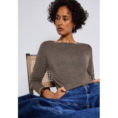Street One Trui Nomad Brown Melange