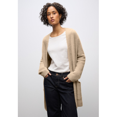 Street One Vest Fluffy Sanded Beige