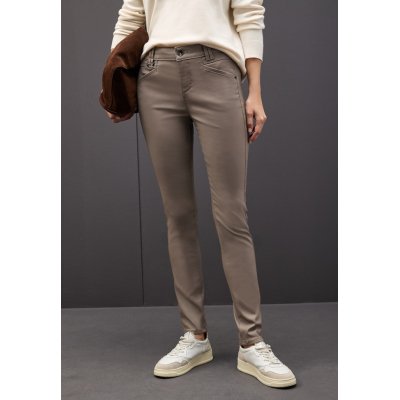 Street One Broek York Coating Silk Brown