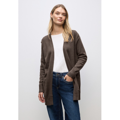 Street One Vest Cosy Dark Nomad Brown