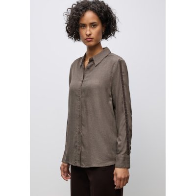 Street One Blouse Dark Nomad Brown