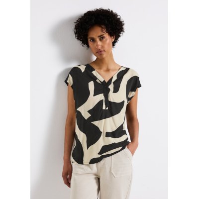 Street One Blouse Top Whale Tail Grey Street One Blouse Top Whale Tail Grey