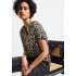 Street One Blouse Shirt Leopard Black