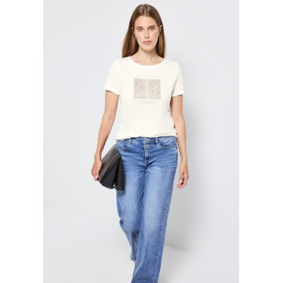Street One T-Shirt Connected Off White