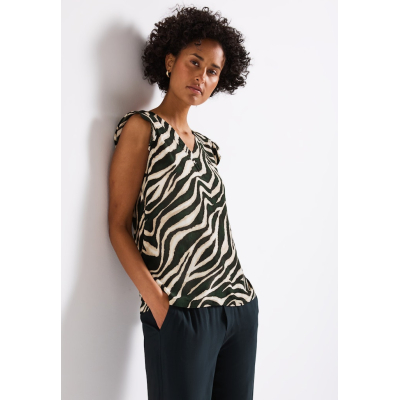 Street One Top Zebra Pine Grove Green Street One Top Zebra Pine Grove Green