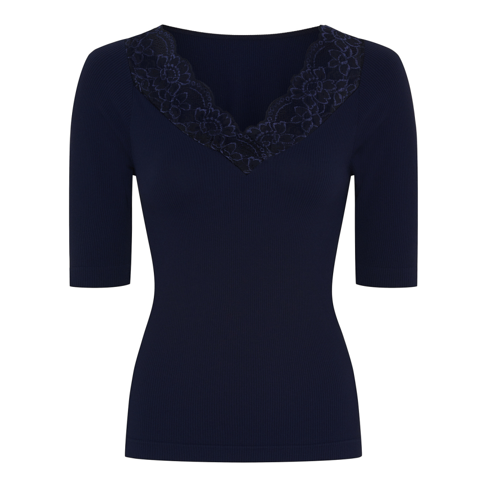 Tim & Simonsen Top Belen Lace Blu