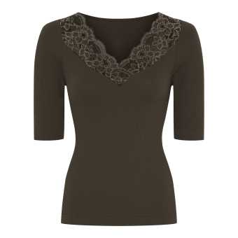 Tim & Simonsen Top Belen Lace Caffe