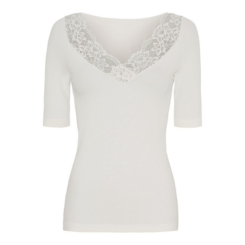 Tim & Simonsen Top Belen Lace Ivory