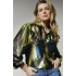 Tramontana Blouse Pixeled Forest Greens