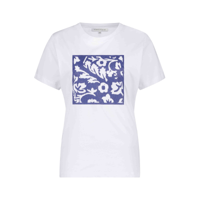 Tramontana T-Shirt Summer Ikat White