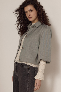 Tramontana Jacket Fancy Herring Mid Grey