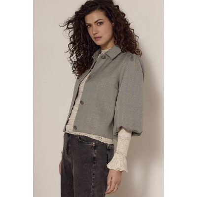 Tramontana Jacket Fancy Herring Mid Grey Tramontana Jacket Fancy Herring Mid Grey