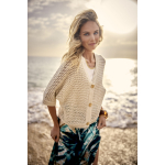 Tramontana Vest Crochet Stone