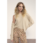 Tramontana Vest Sequins Pebble