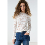Tramontana Top Velvet Lace Snow