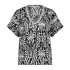 Tramontana Top Paradise White Black
