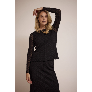 Tramontana Top Lace Black