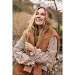 Tramontana Blouse Striped Cinnamon