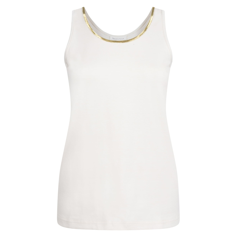 Tramontana Singlet Top Lurex Stone