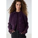 Tramontana Jacket Feather Aubergine Noir