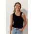 Tramontana Singlet Knot Detailed Black