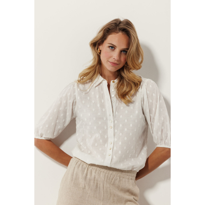 Tramontana Blouse Puff Off White Tramontana Blouse Puff Off White