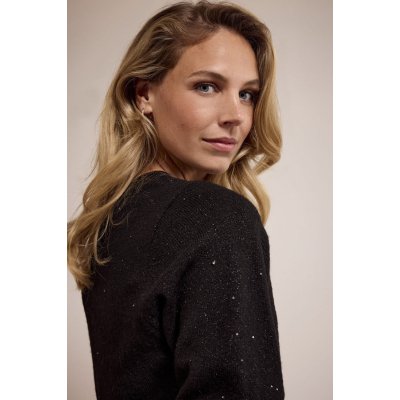 Tramontana Jumper Sequin Black