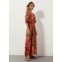 Tramontana Jurk Blooming Floral Corals
