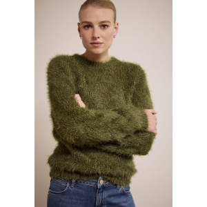 Tramontana Jumper Hairy Yarn Moss