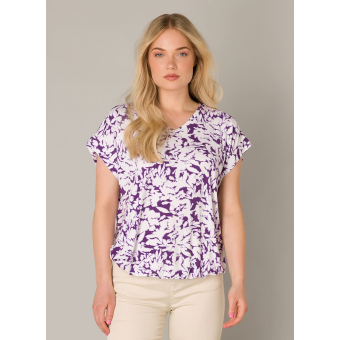 Yest Shirt Michelle Purple Multi