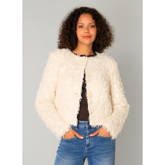 Yest Vest Clemence Sandy White