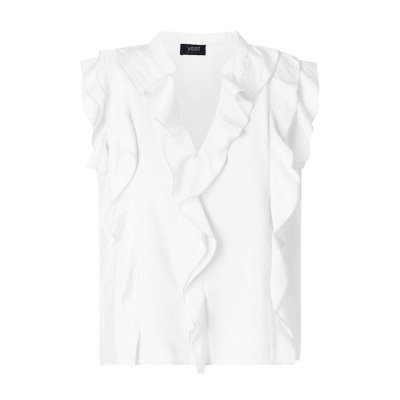 Yest Blouse Thalia White Yest Blouse Thalia White