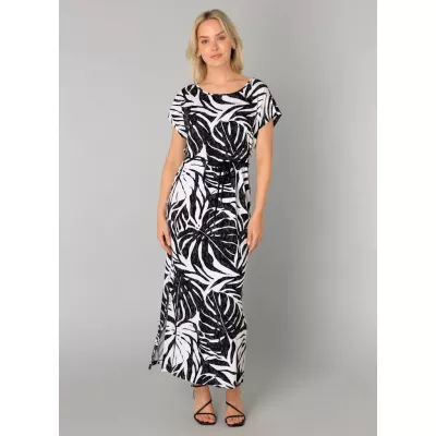 Yest Jurk Tatjana Black White Yest Jurk Tatjana Black White