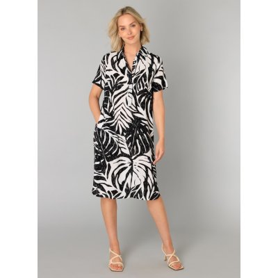 Yest Jurk Tereza Black White Yest Jurk Tereza Black White