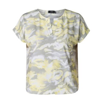 Yest Top Tamsin Soft Grey Multi