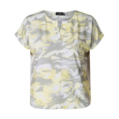 Yest Top Tamsin Soft Grey Multi Yest Top Tamsin Soft Grey Multi